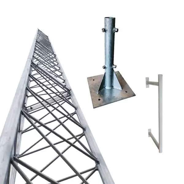 محصولات صاعقه گیر 5 Air Terminal Masts Support