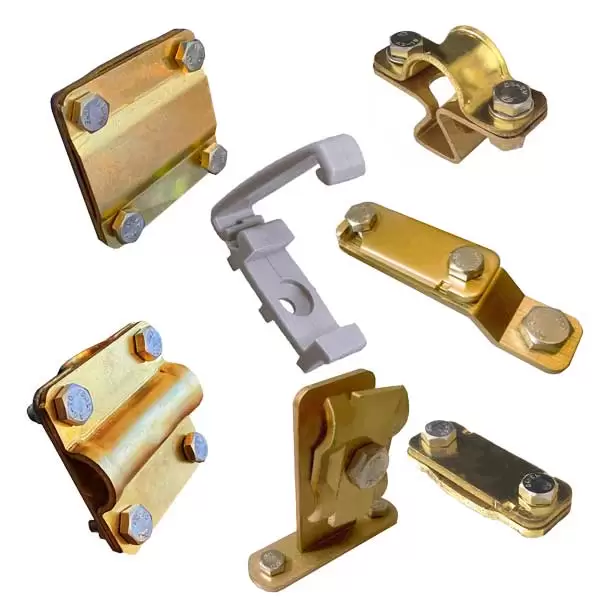 محصولات صاعقه گیر 3 Fastener Clamps