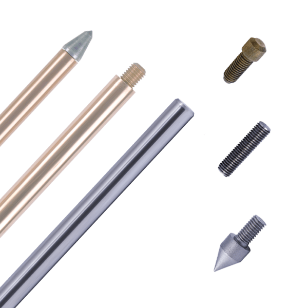 Solid Copper Stainless Steel Ground Rod Accessories